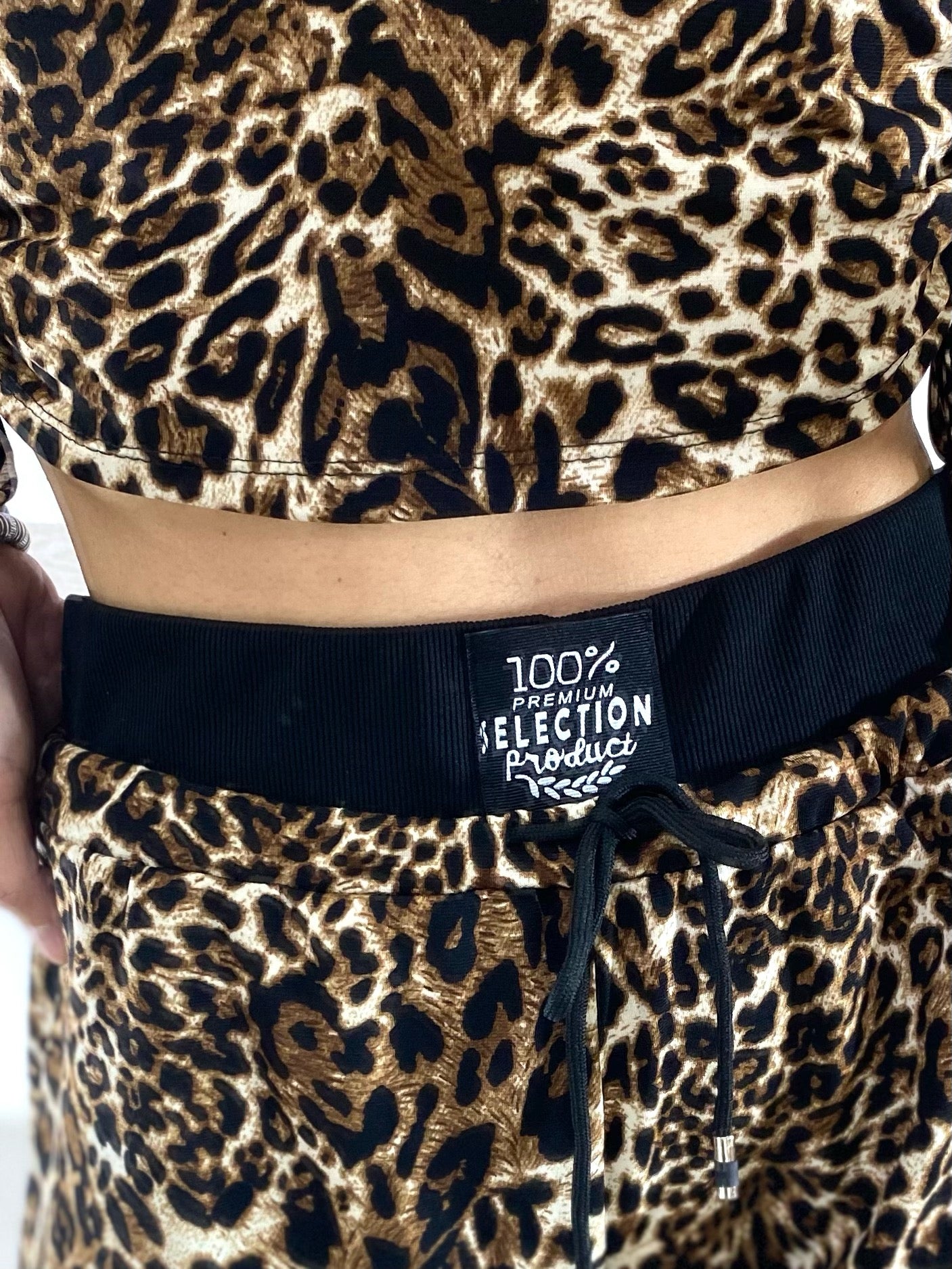 Coordinato Krizia PantaPalazzo e Maglia Animalier