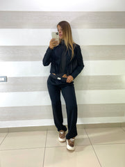 Coordinato Krystal PantaPalazzo e Giacchino Frange