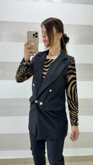 Coordinato Roxanna Pantaloni e Giacca Smanicata