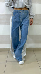 Coordinato Saffyx Jeans e Tessuto con Coulisse