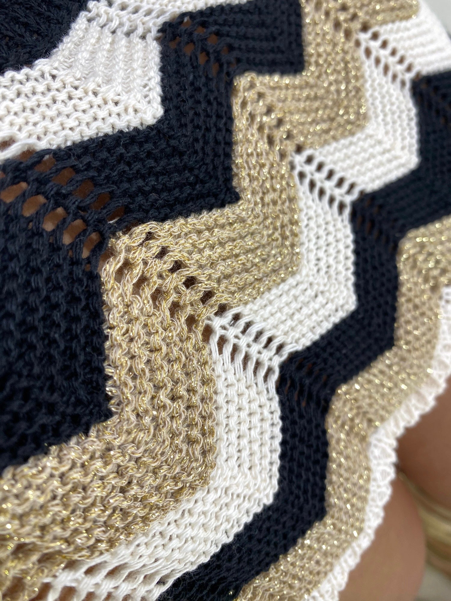 Coordinato Sonia Gonna e Top Crochet e Lurex