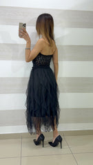 Corpetto Philipa in Pizzo con Stecche