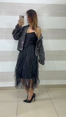 Corpetto Philipa in Pizzo con Stecche