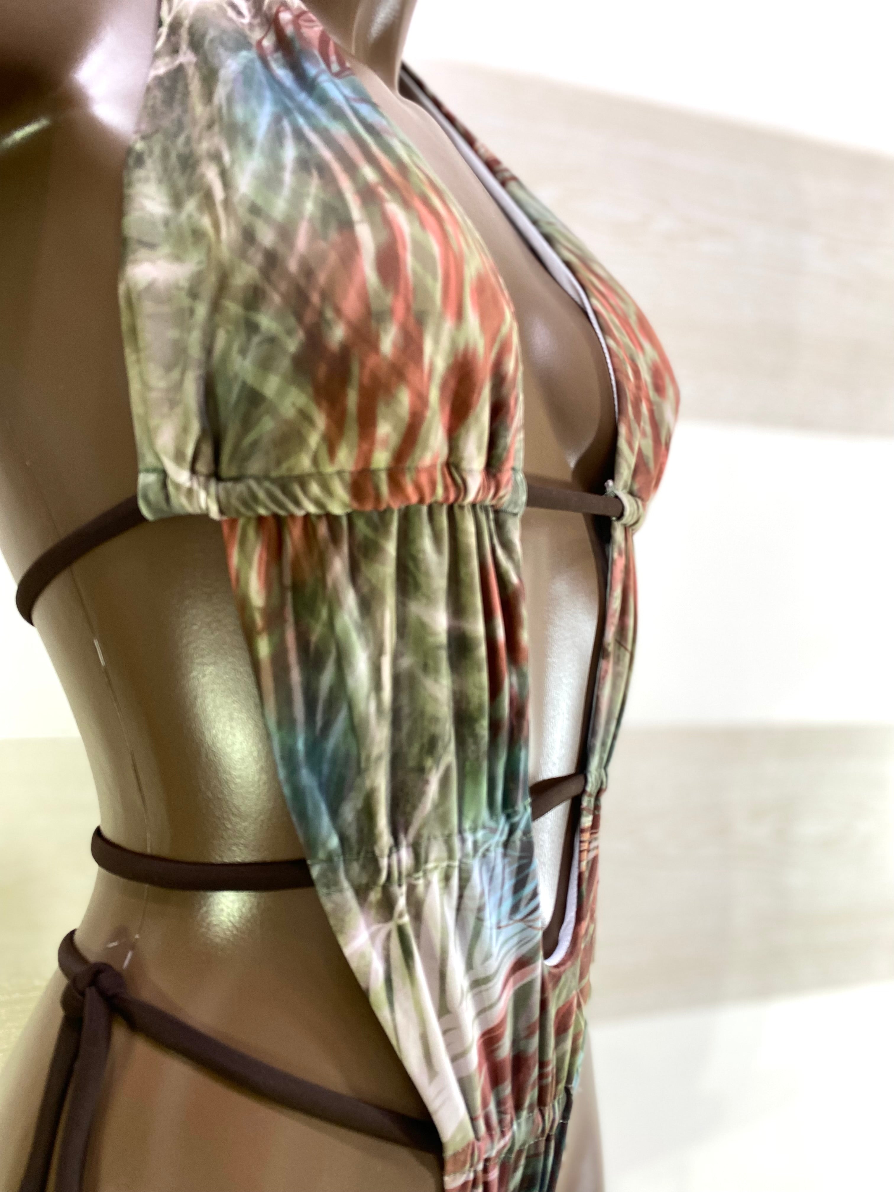 Costume Trikini Sharon Regolabile Fantasia Wild