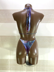 Costume Trikini Veronica Regolabile Fantasia Galassia