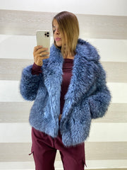 Eco Pelliccia Eileen Voluminosa Doppio Petto