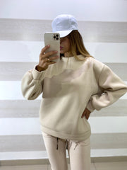 Felpa Adamina1 Garzata