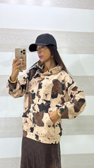 Felpa Gaynor Muccata Over Size con Cappuccio