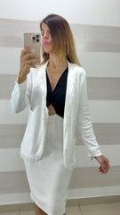 Giacca Cardigan Mabelle  Sfrangiata