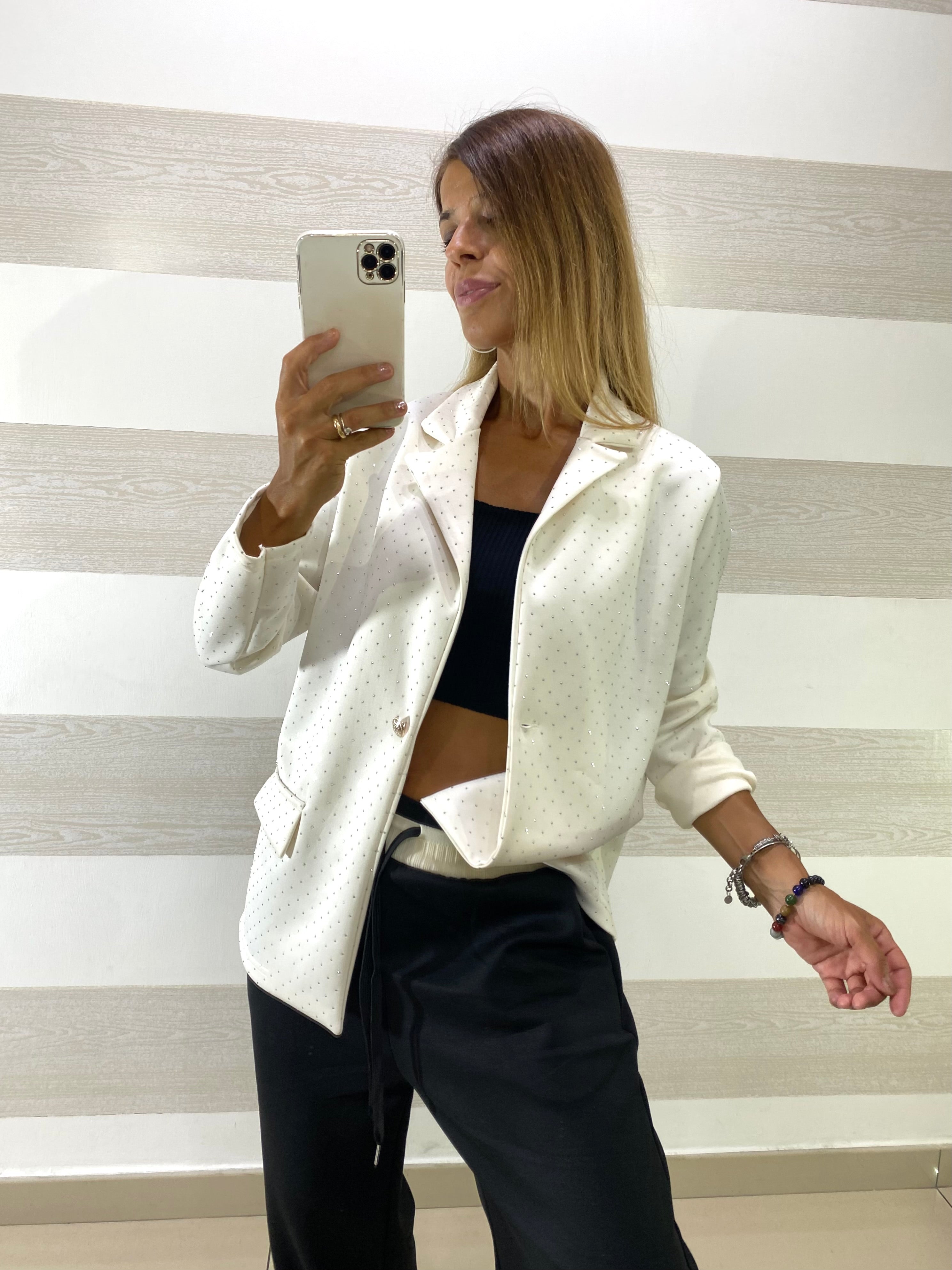 Giacca Carole Blazer con Punti Luce