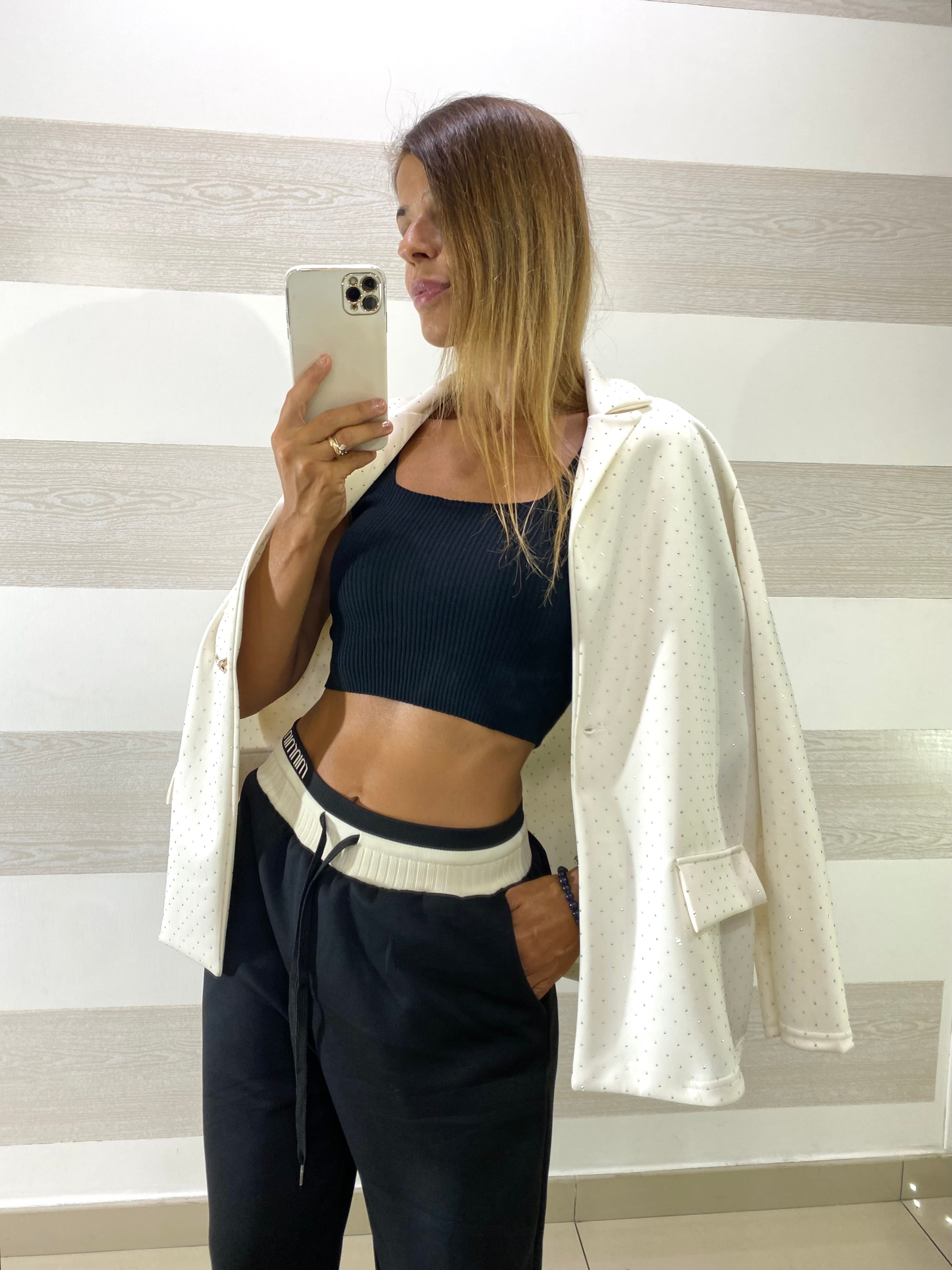 Giacca Carole Blazer con Punti Luce
