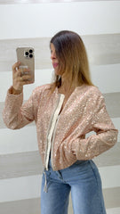 Giacca Lorinda Giubettino con Paillettes