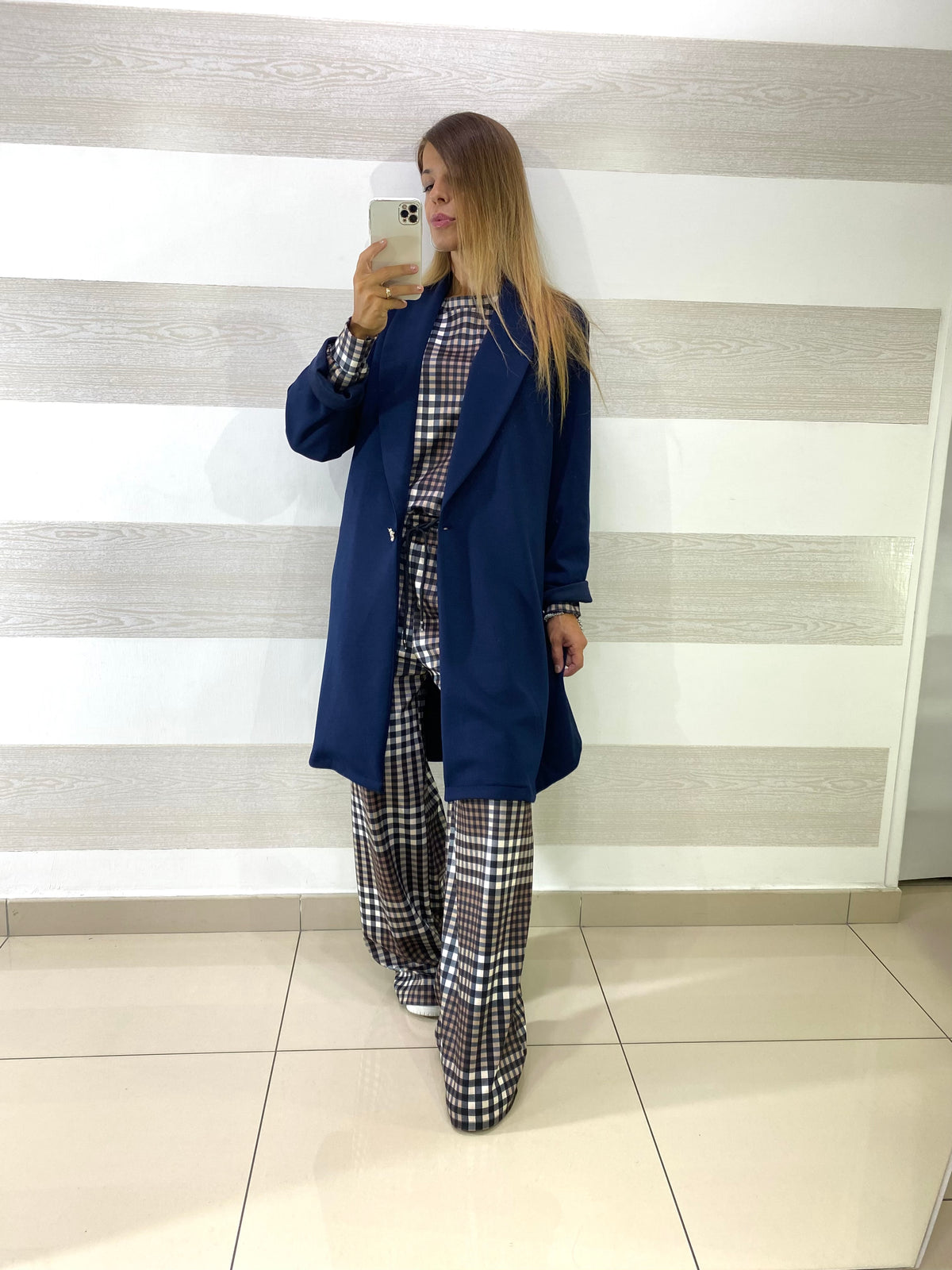 Giacca Lunga Jacqueline Elasticizzata