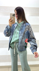Giubbino Carley Effetto Blu Jeans