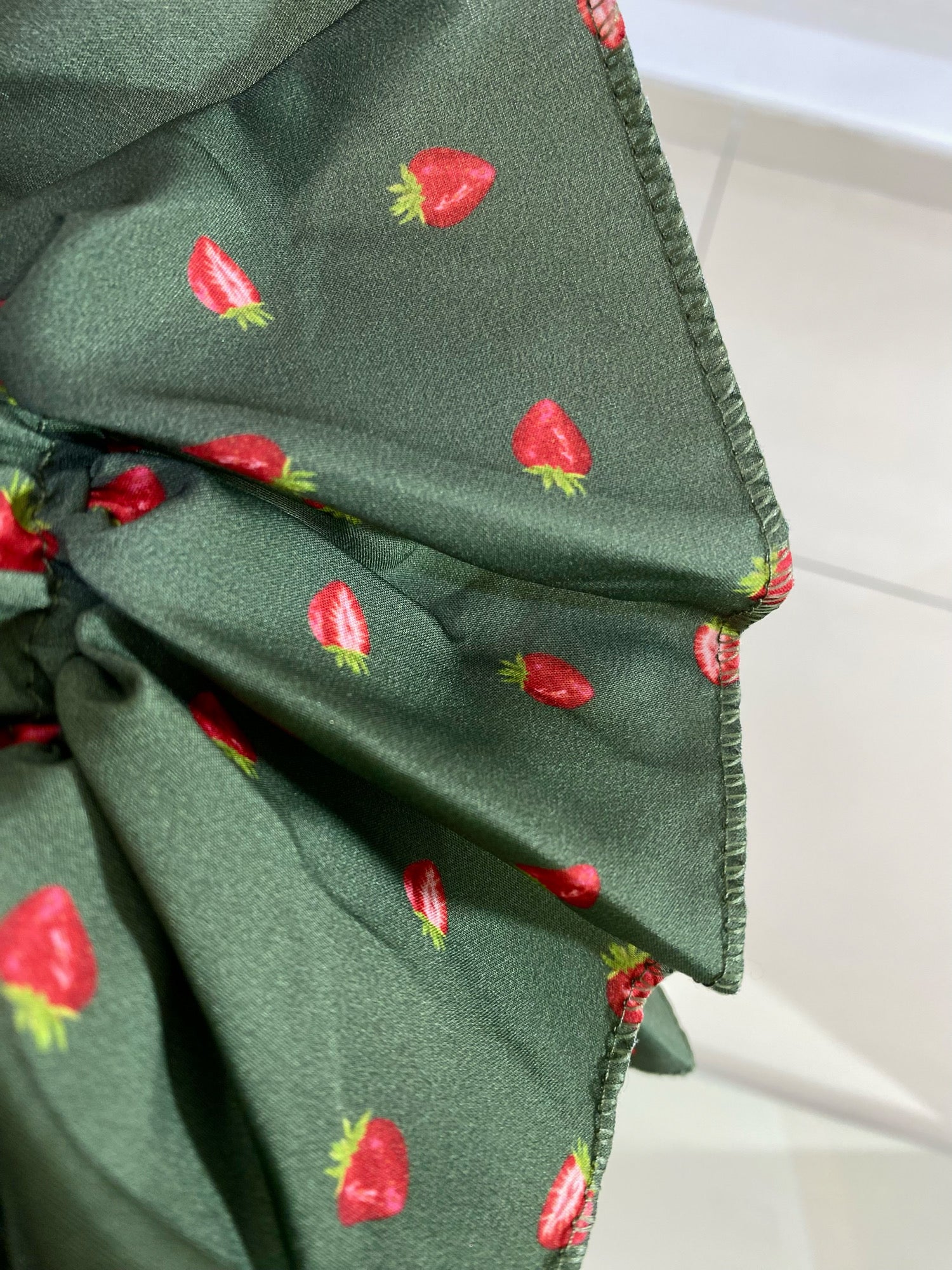 Gonna Fausta con Balze Fantasia Fragole