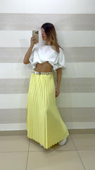 Gonna Lunga Tenesha Plissettata