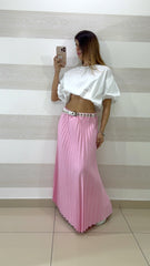 Gonna Lunga Tenesha Plissettata