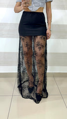 Gonna Tessie Maxi Hybrid in Pizzo