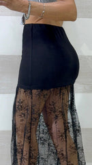 Gonna Tessie Maxi Hybrid in Pizzo