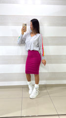 Gonna Tubino Haven Longuette Elasticizzata