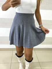 Gonna Juanita Tipo Lanettina Plissettata