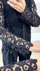 Camicia Rachel Macramè Foderata