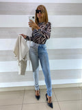 Jeans Amelia Bicolore Modello Skinny