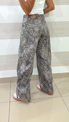 Jeans Balloon Eveline Maculato Leopardato