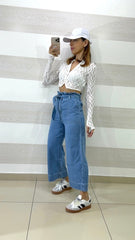 Jeans Melitta Vita Alta a Caramella