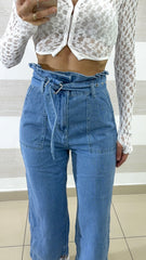 Jeans Melitta Vita Alta a Caramella