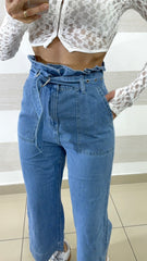 Jeans Melitta Vita Alta a Caramella