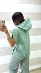 Maglia Caelie Taglio Kimono con Spacchi Laterali