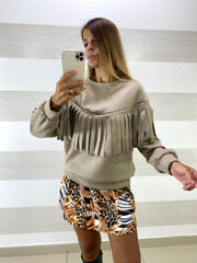 Maglia Claire con Frange