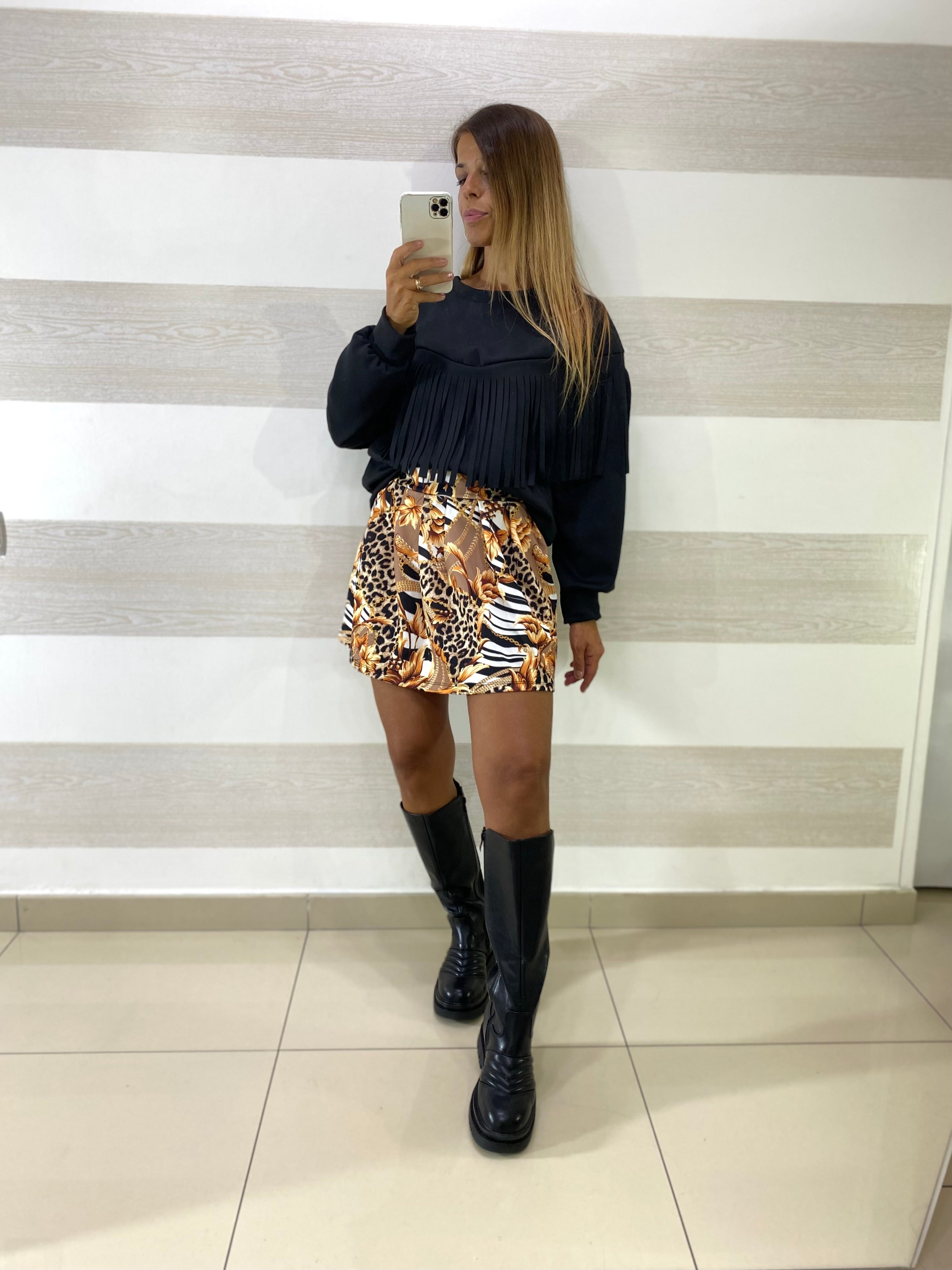 Maglia Claire con Frange