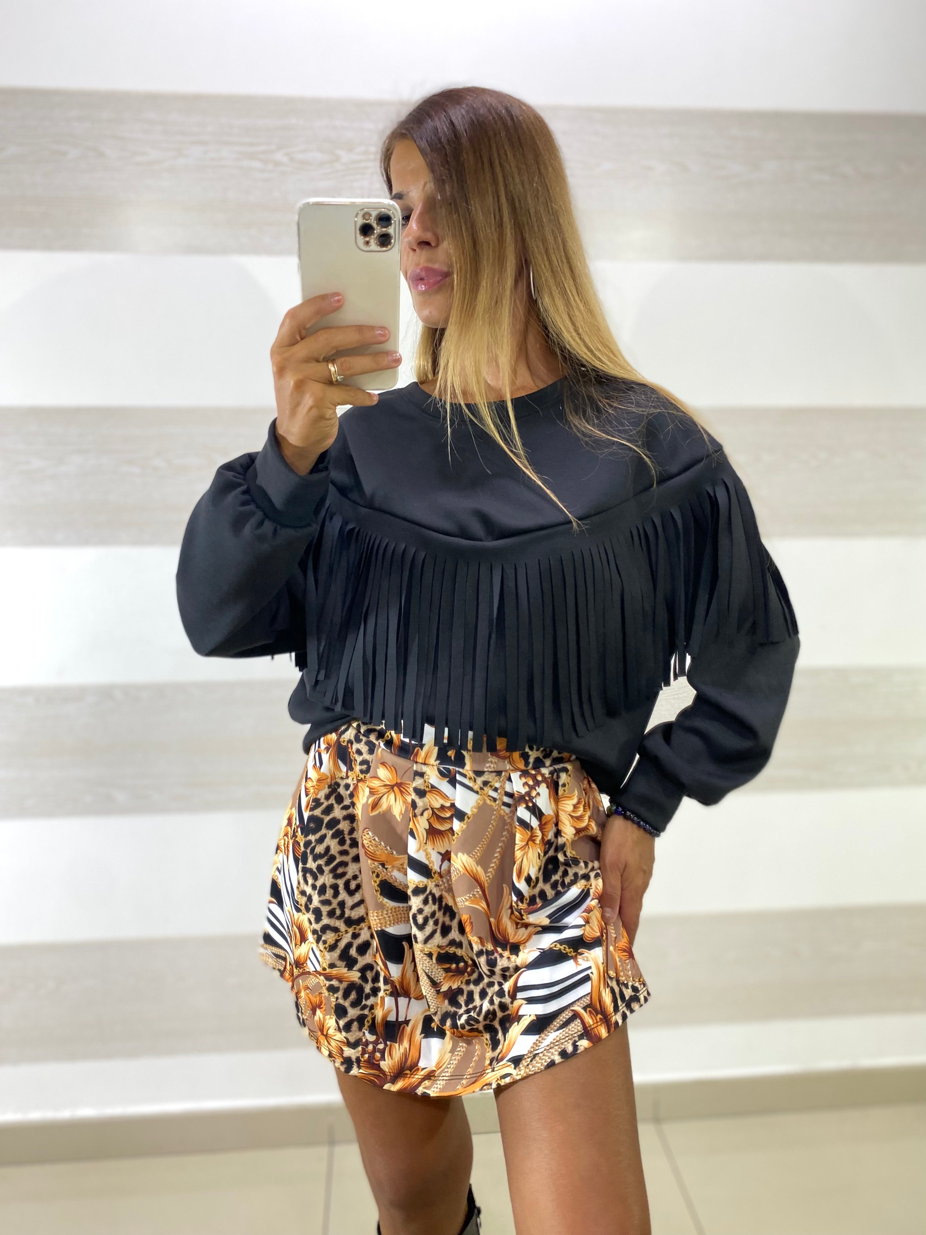Maglia Claire con Frange