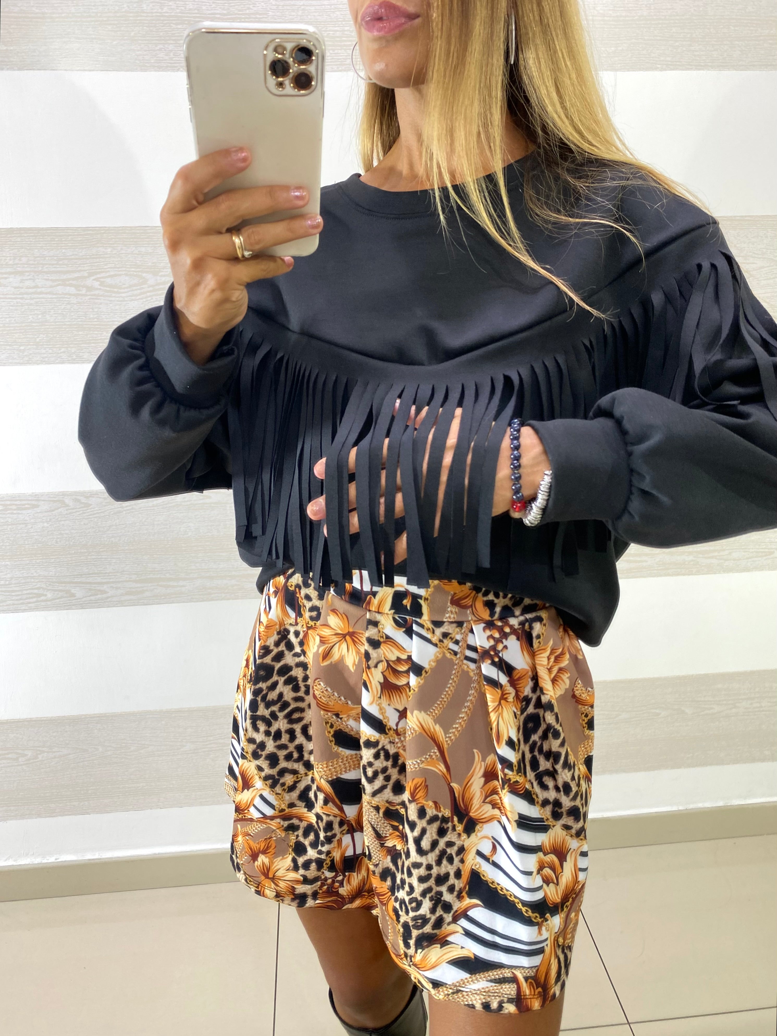 Maglia Claire con Frange