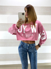 Maglia Crop Zelda Scritta New York