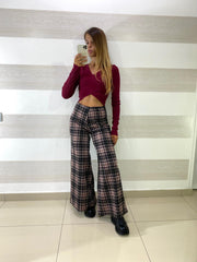 Maglia Geraldine Scollo a Incrocio