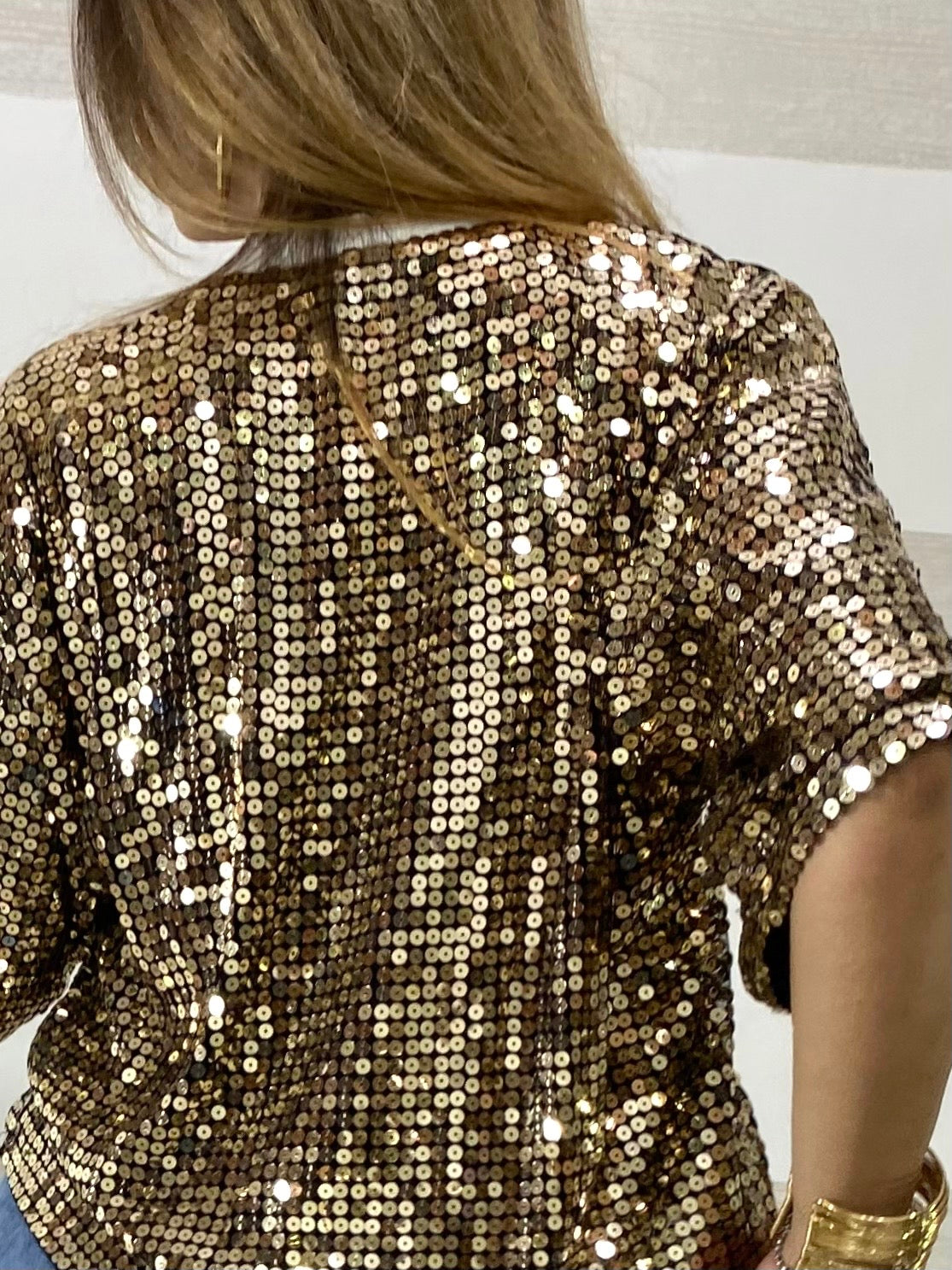 Maglia Nayade con Paillettes Tigre