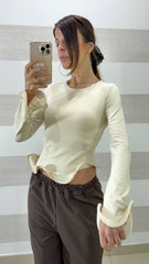 Maglia Rexana con Balze Fluttuanti