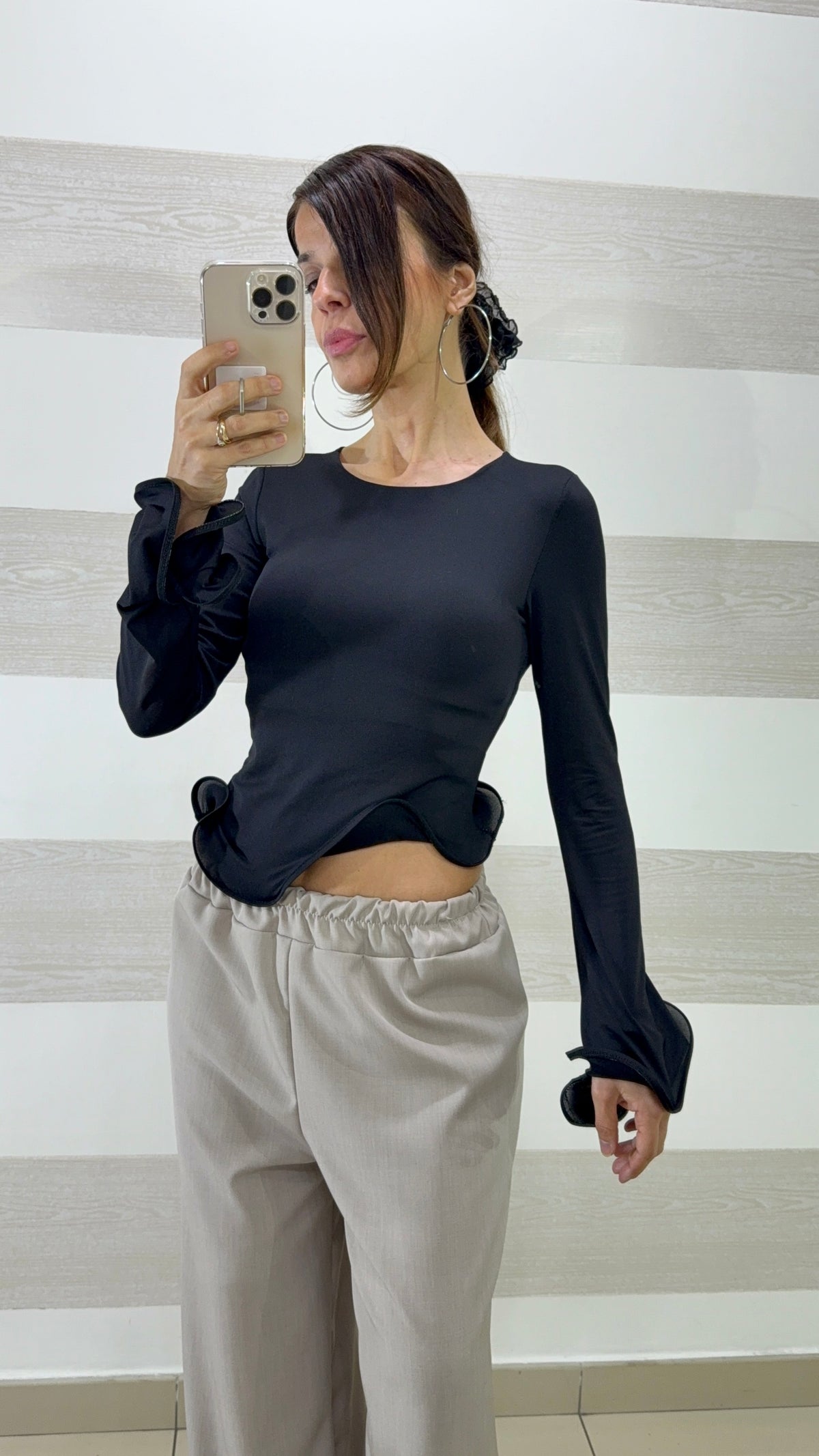 Maglia Rexana con Balze Fluttuanti