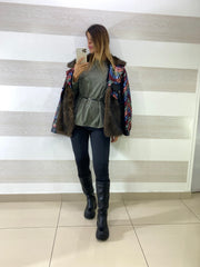 Maglia Robin con Elastici ai Lati