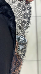 Maglia Suzan Asimmetrica con Pizzo