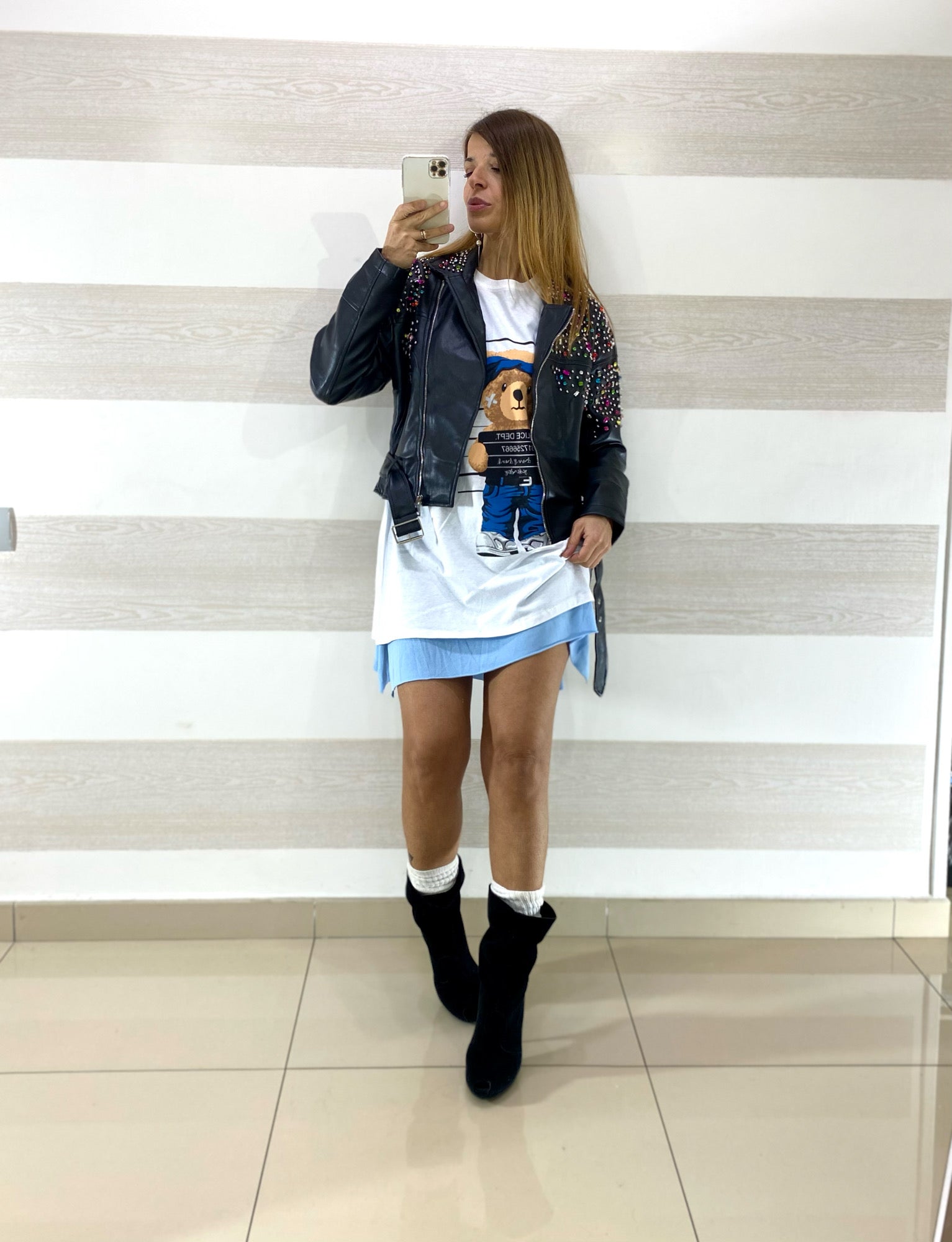 Maxi Shirt Daria Teddy Ricercato
