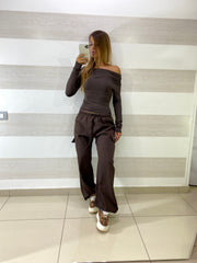 PantaCargo Doreen con Elastico alla Caviglia