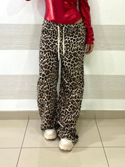 PantaPalazzo Britney Maculato con Punti Luce