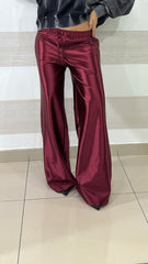 PantaPalazzo Hazel Satin Pesante