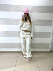 PantaPalazzo Jera in Vellutino Morbido