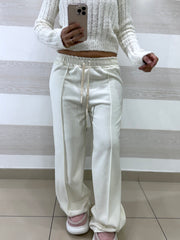 PantaPalazzo Jera in Vellutino Morbido