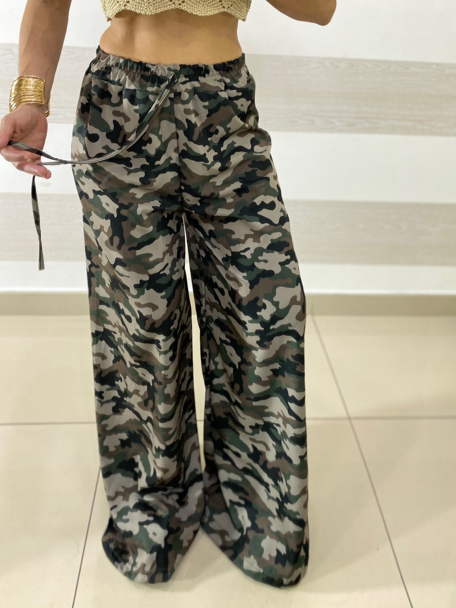 PantaPalazzo Norika Camouflage